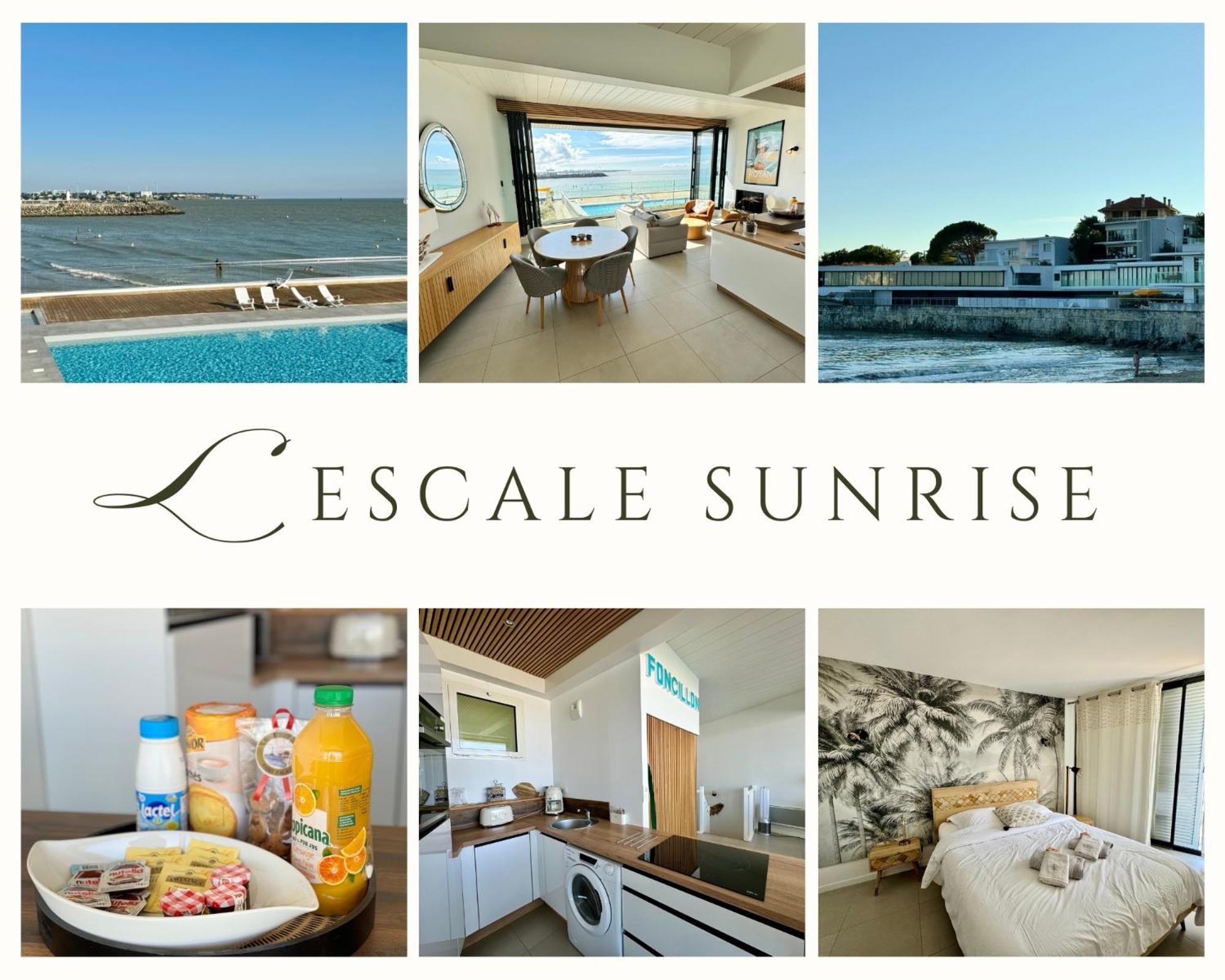 Апартаменти Le Sunrise - Panorama Sur L'Estuaire Руаян Екстер'єр фото